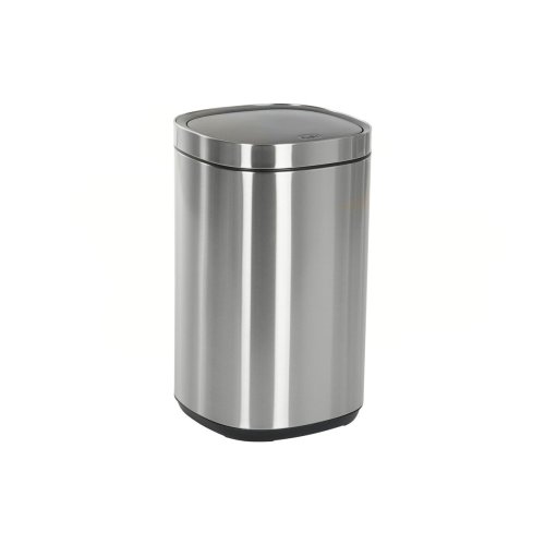 Papperskorg Home ESPRIT Silvrig Rostfritt stl polypropen 30 L
