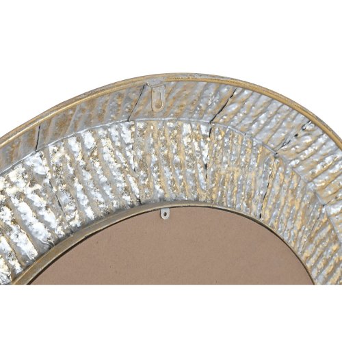 Vggspegel Home ESPRIT Gyllene Modern Avskalad 78 x 4 x 78 cm
