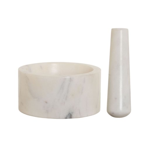 Kksmortel Home ESPRIT Marmor 12,5 x 12,5 x 6,5 cm