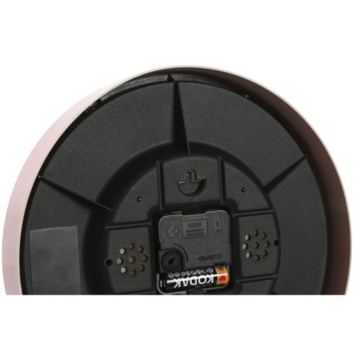 Vggklocka Home ESPRIT Korall Mint Lila PVC 25,5 x 4,3 x 25,5 cm