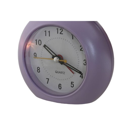 bordsklocka Home ESPRIT Rosa Korall Mint Lila (4 antal)