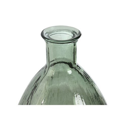 Vas Home ESPRIT Grn tervunnet glas 30 x 30 x 59 cm