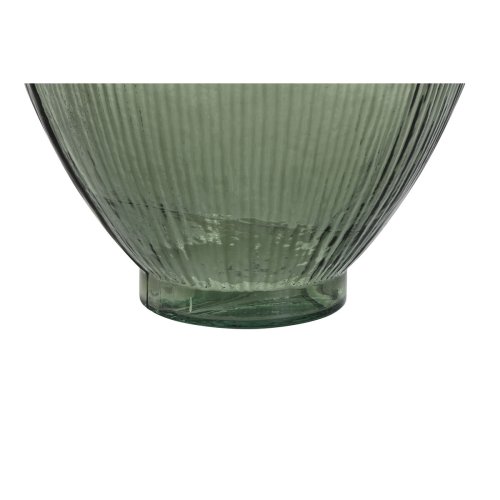 Vas Home ESPRIT Grn tervunnet glas 30 x 30 x 59 cm