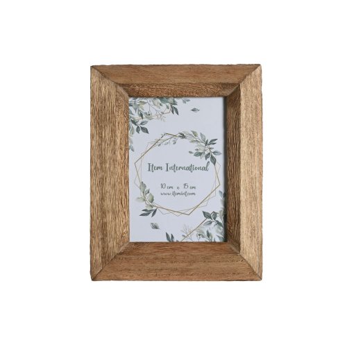 Fotoram Home ESPRIT Naturell Glas Mangotr