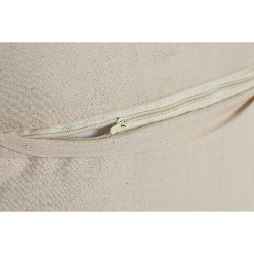 Kudde Home ESPRIT Vit Brun Trd Romantisk 45 x 15 x 45 cm (2 ant