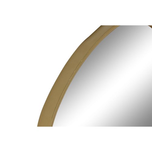 Vggspegel Home ESPRIT Gyllene 60 x 2,5 x 78 cm