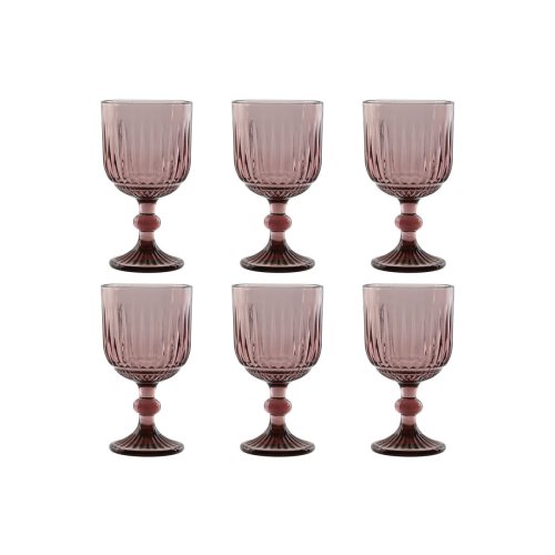 Glasset Home ESPRIT Rosa Glas 380 ml (6 antal)