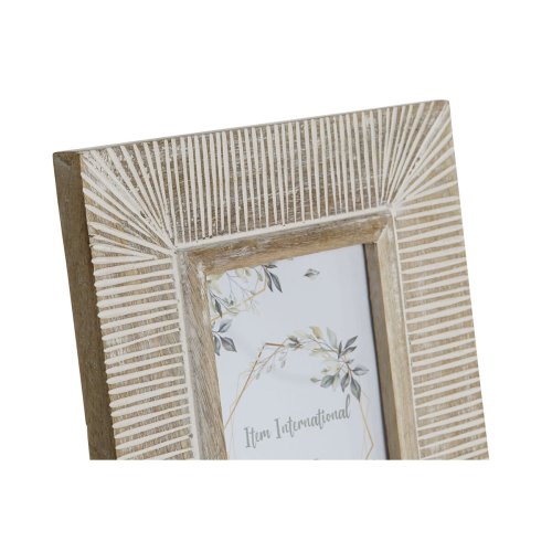 Fotoram Home ESPRIT Vit Mangotr Modern 19 x 1 x 24 cm