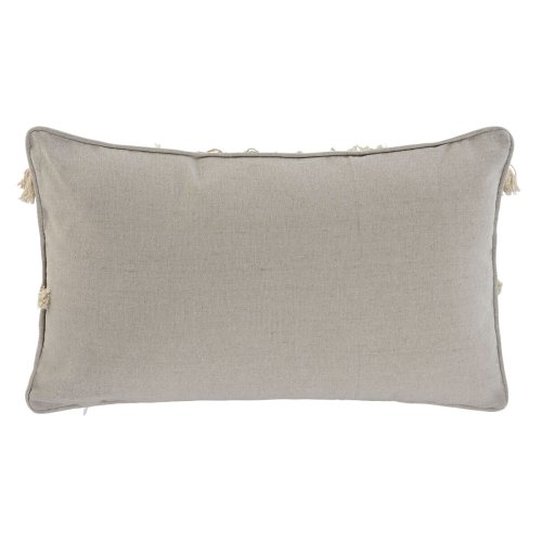 Kudde Home ESPRIT Vit Svart Boho 50 x 8 x 30 cm