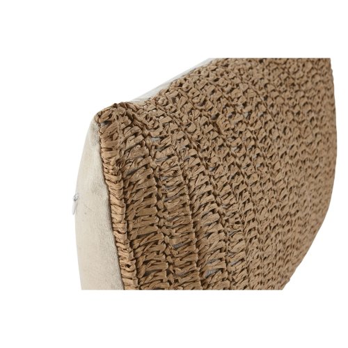 Kudde Home ESPRIT Naturell Tropiskt 50 x 8 x 30 cm