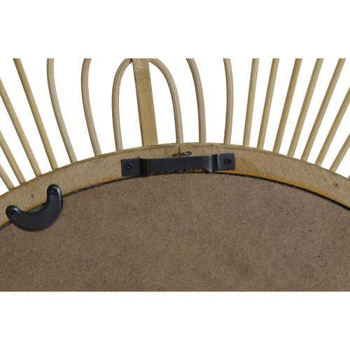 Vggspegel Home ESPRIT Naturell Scandi 80 x 2 x 80 cm