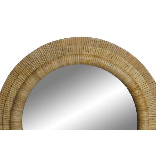 Vggspegel Home ESPRIT Naturell Urban 60,5 x 5 x 60,5 cm