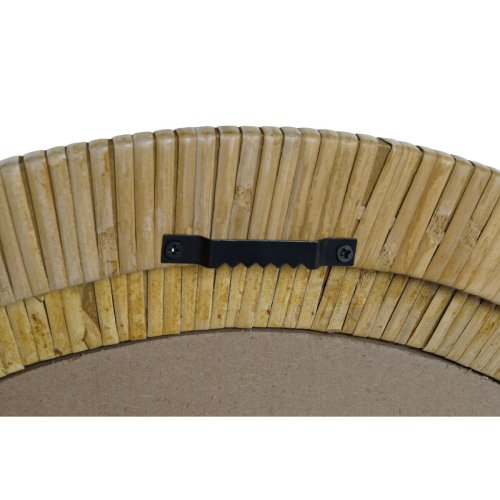 Vggspegel Home ESPRIT Naturell Urban 60,5 x 5 x 60,5 cm