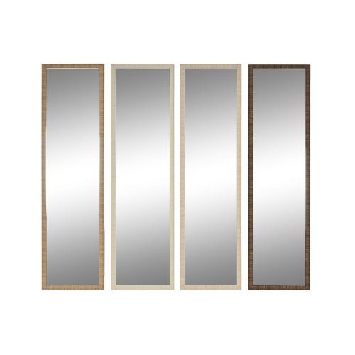 Fristende spegel Home ESPRIT Brun Beige Gr Naturell Glas polys