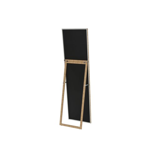 Fristende spegel Home ESPRIT Brun Beige Gr Naturell Glas polys