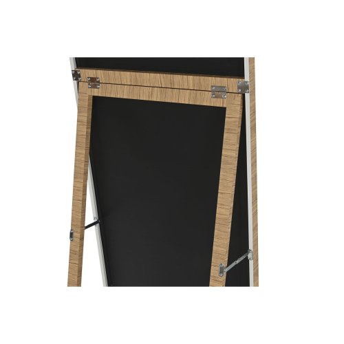 Fristende spegel Home ESPRIT Brun Beige Gr Naturell Glas polys