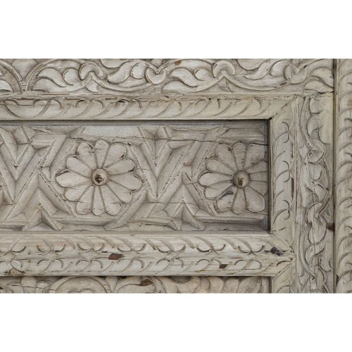 Vggspegel Home ESPRIT Naturell 60 x 10 x 85 cm