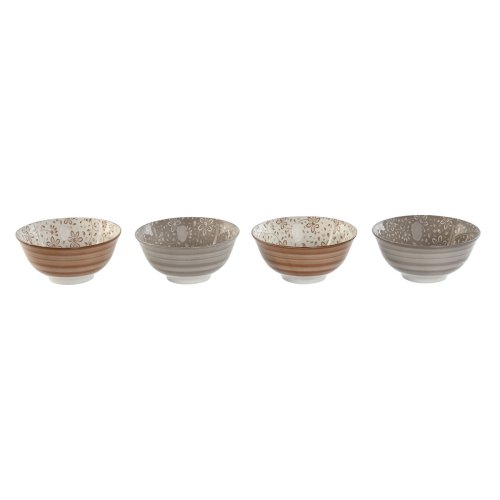 Sklset Home ESPRIT Brun Beige Porslin Virgok Shabby Chic 15 x