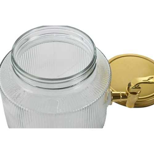 Vattendispenser Home ESPRIT Gyllene Metall Glas 17,8 x 25 x 15 c