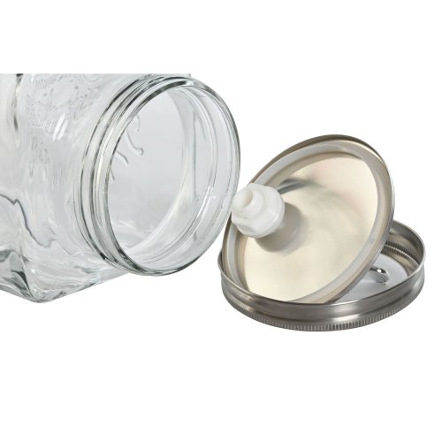 Vattendispenser Home ESPRIT Transparent Metall Glas 13 x 13,5 x