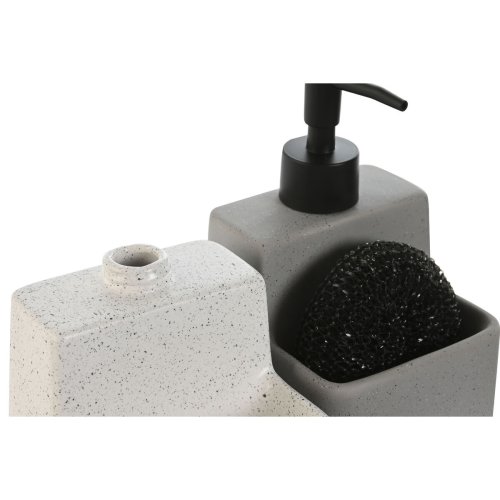 Tvlfat Home ESPRIT Vit Gr ABS Dolomite (2 antal)