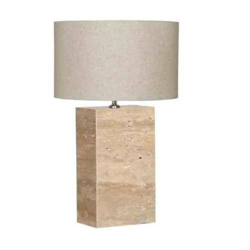 Bordslampa Home ESPRIT Marmor 40 x 40 x 55 cm