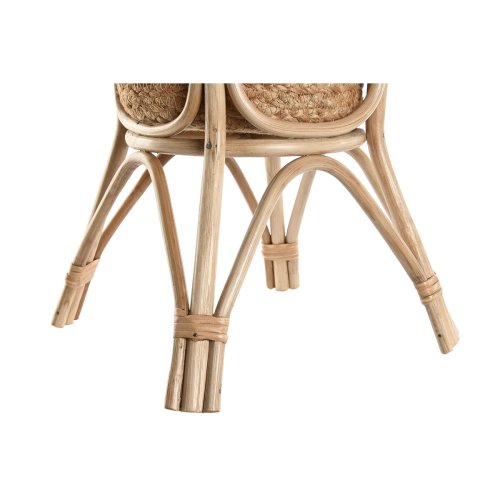 Set med planteringskrl Home ESPRIT Naturell vide Fibrer 28 x 28