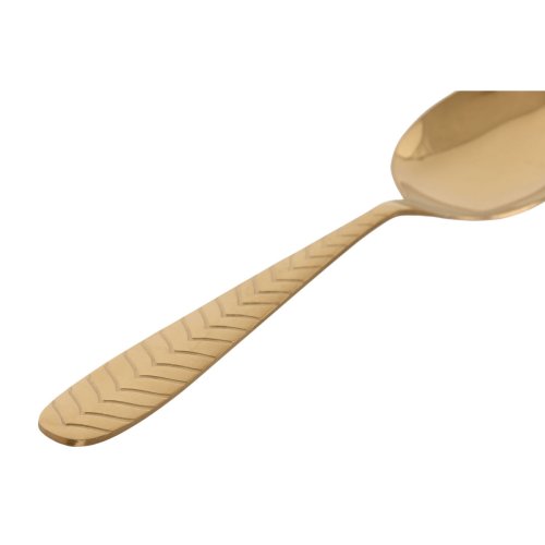 Bestick Home ESPRIT Gyllene Rostfritt stl 2 x 0,4 x 22,5 cm 16