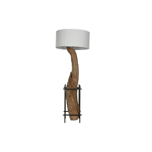 Taklampa Home ESPRIT Jrn teaktr 65 x 65 x 50 cm