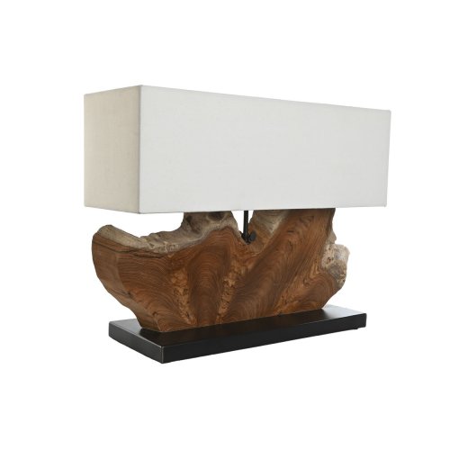 Bordslampa Home ESPRIT Jrn teaktr 60 X 20 X 55 cm