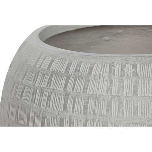 Kruka Home ESPRIT Gr Magnesium 55 x 55 x 38 cm (2 Delar)