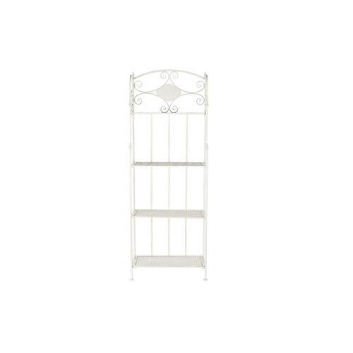 Bokhylla Home ESPRIT Vit Metall 4 Hyllor 61 x 29 x 163,5 cm