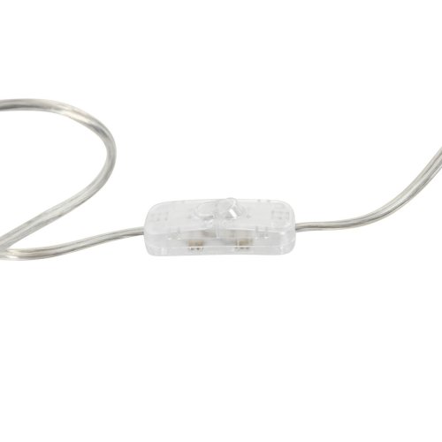 Golvlampa Home ESPRIT Vit Silvrig 50 W 220 V 35 x 35 x 150 cm (3