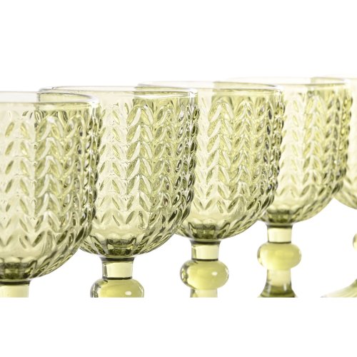 Glasset Home ESPRIT Grn Glas 260 ml (6 antal)