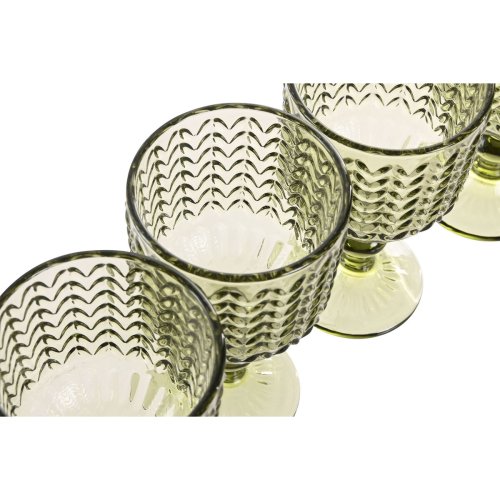 Glasset Home ESPRIT Grn Glas 380 ml (6 antal)
