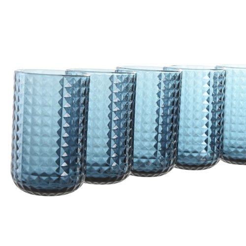 Glasset Home ESPRIT Bl Glas 420 ml (6 antal)