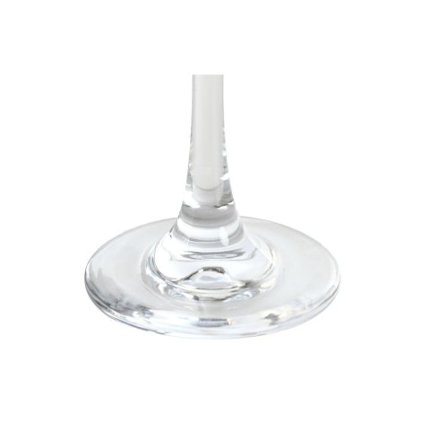 Set med vinglas Home ESPRIT Transparent Glas 265 ml (6 antal)