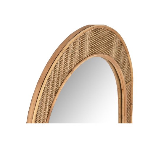 Vggspegel Home ESPRIT Naturell Scandi 51,5 x 2 x 77 cm