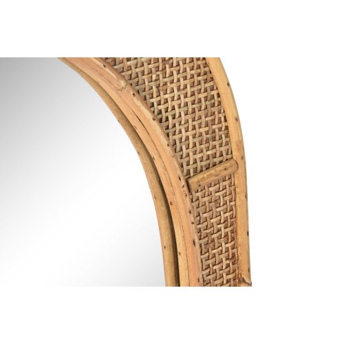Vggspegel Home ESPRIT Naturell Scandi 51,5 x 2 x 77 cm