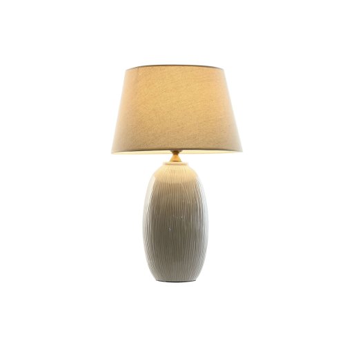 Bordslampa Home ESPRIT Vit 50 W 220 V