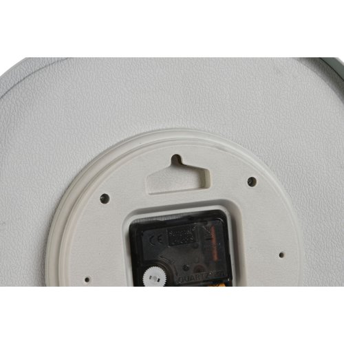 Vggklocka Home ESPRIT Vit Grn PVC 28,5 x 5 x 28,5 cm (3 antal)