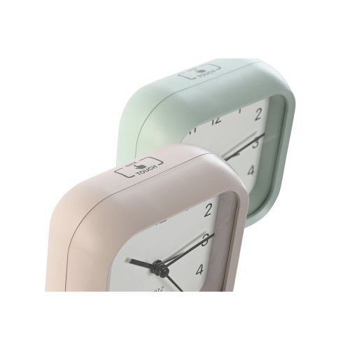 bordsklocka Home ESPRIT Rosa Mint (2 antal)