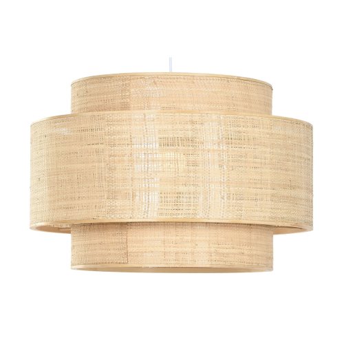 Taklampa Home ESPRIT Brun Bambu 50 W 56 x 56 x 37 cm