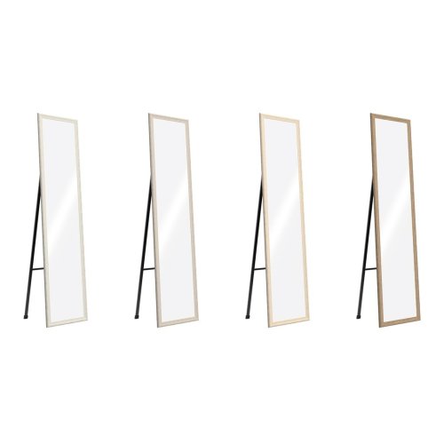 Garderobsspeglar Home ESPRIT Brun Beige Gr Glas polystyren 35,5