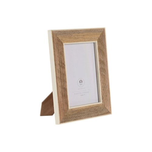 Fotoram Home ESPRIT Vit Naturell Harts Mangotr Urban