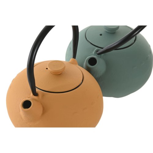 Tekanna Home ESPRIT Gul Grn Rostfritt stl Jrn 350 ml (2 antal