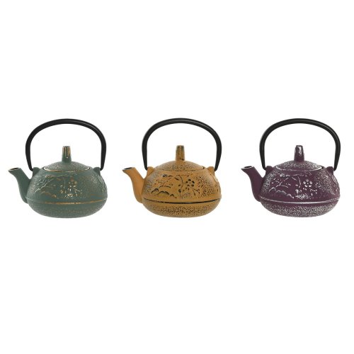 Tekanna Home ESPRIT Gul Grn Lila Rostfritt stl Jrn 300 ml (3