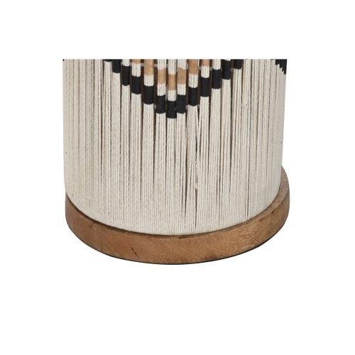 Golvlampa Home ESPRIT Beige Dvobarvna 50 W 220 V 25 x 25 x 125 c