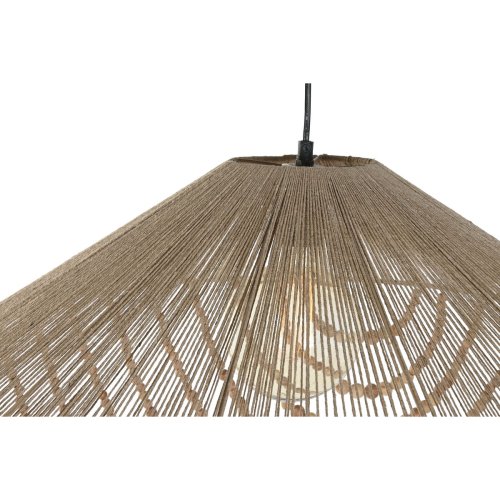 Taklampa Home ESPRIT Ljusbrun Jute Tr 67 x 67 x 70 cm