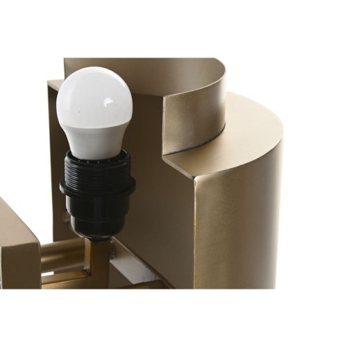 Vgglampa Home ESPRIT Gyllene 50 W 220 V 22 x 22 x 28 cm